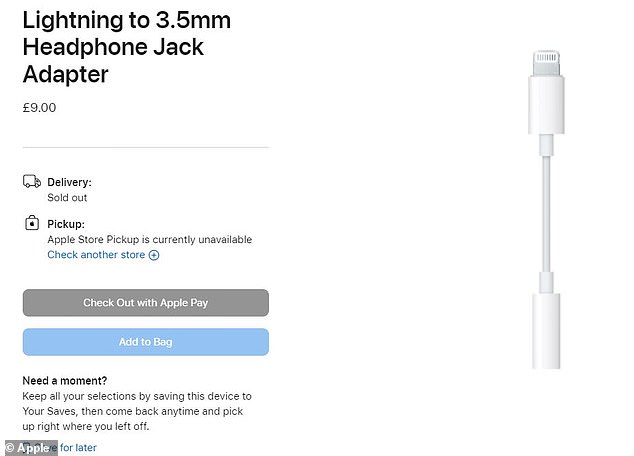 Apple appears to have DISCONTINUED a popular device - as concerned shoppers find it's sold out around the world | Daily Mail Online