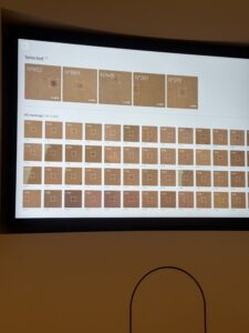 The screen displays high-resolution mole mapping results, highlighting specific markings for tracking, emphasizing Neko Health’s focus on detailed skin health documentation.