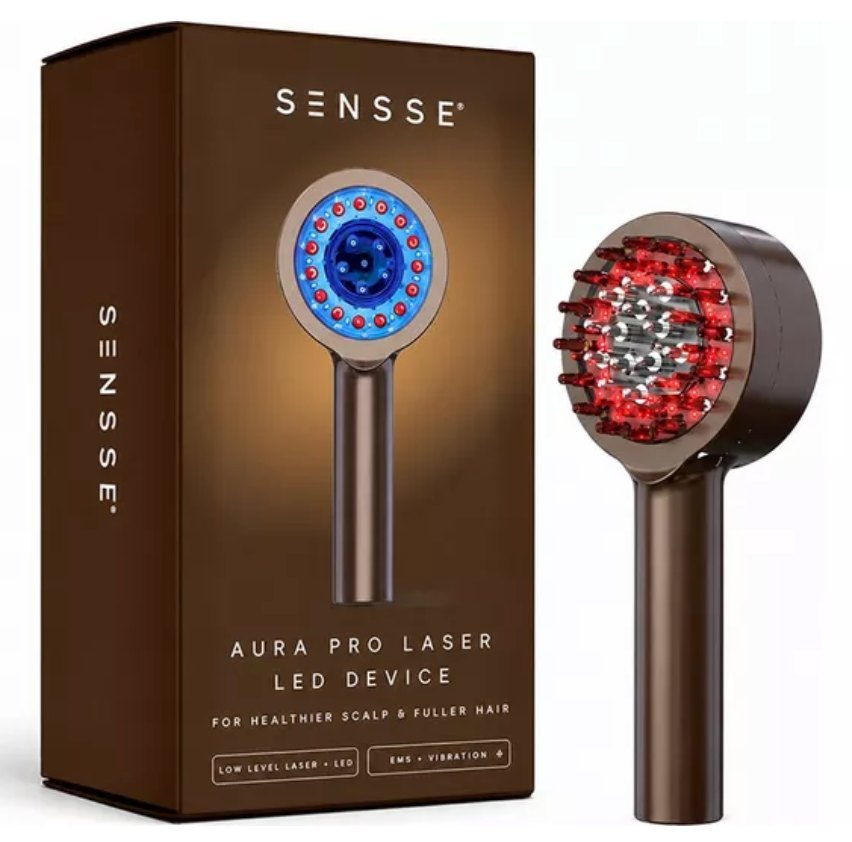 SENSSE Aura Pro laser hair device close up